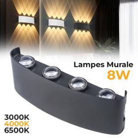 Applique Murale étanche LED 8W Lumière Blanc Chaud 6500K – مصباح جداري