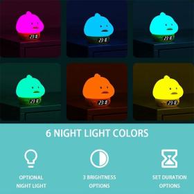 منبه غرف أطفال مع خاصية الغفوة