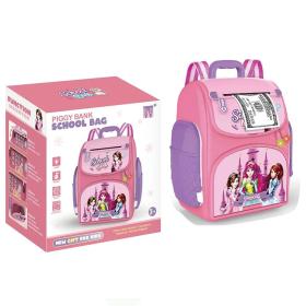 حصالة لتوفير النقود بعملات حقيقية