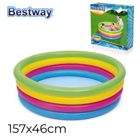 مسبح قابل للنفخ قوس قزح 157×46 سم من Bestway.