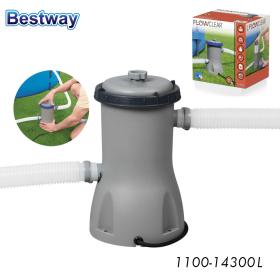 مضخة فلترة بموتور كارتريدج 1100-14300 لتر FlowClear بست واي 58383