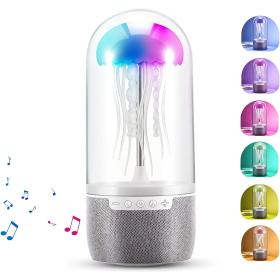 مصباح جوي على شكل قنديل البحر مع مكبر صوت