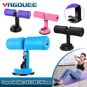 جهاز تمارين البطن المنزلي مع قاعدة شفط، لتثبيت القدمين وتسهيل تمارين البطن وشد الجسم.