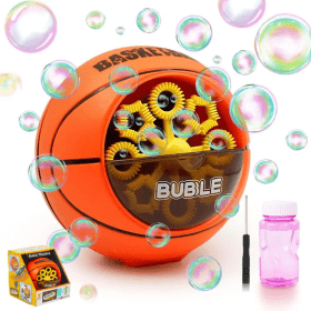آلة فقاعات للأطفال بتصميم كرة قدم، ممتعة وآمنة للعب.
