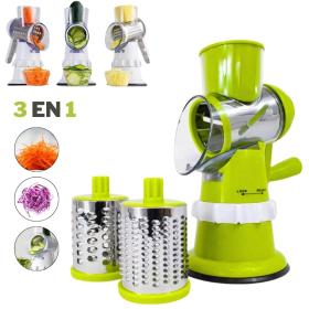 قطاعة خضروات متعددة الوظائف، شافطة دائرية 3 في 1