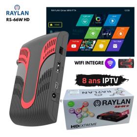 جهاز استقبال قنوات فضائية Raylan RS-66W HD مع مفتاح واي فاي مدمج